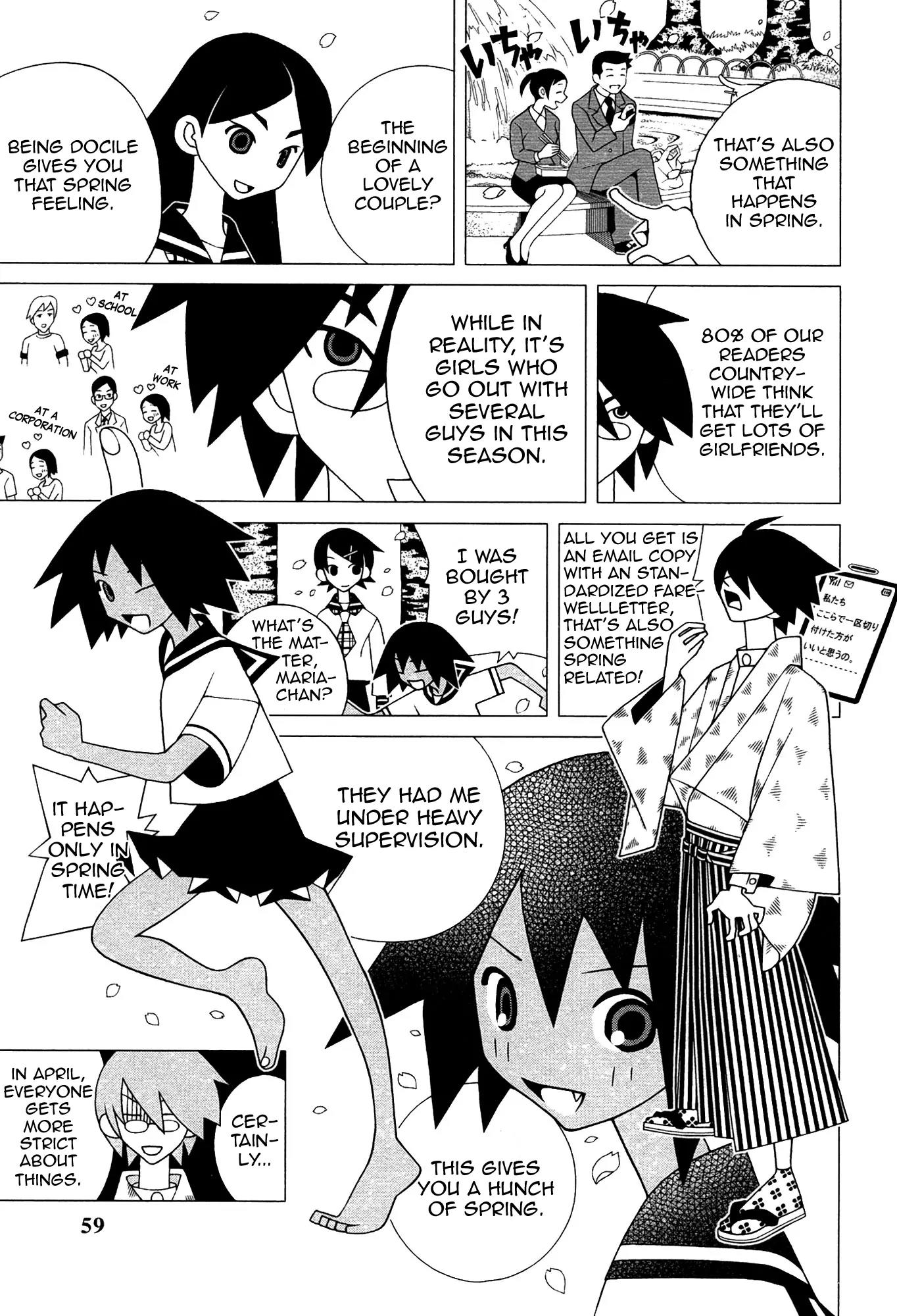 Sayonara Zetsubou Sensei Chapter 134 page 8 - Chapter 134 : The Summer Postman Always Rings Twice