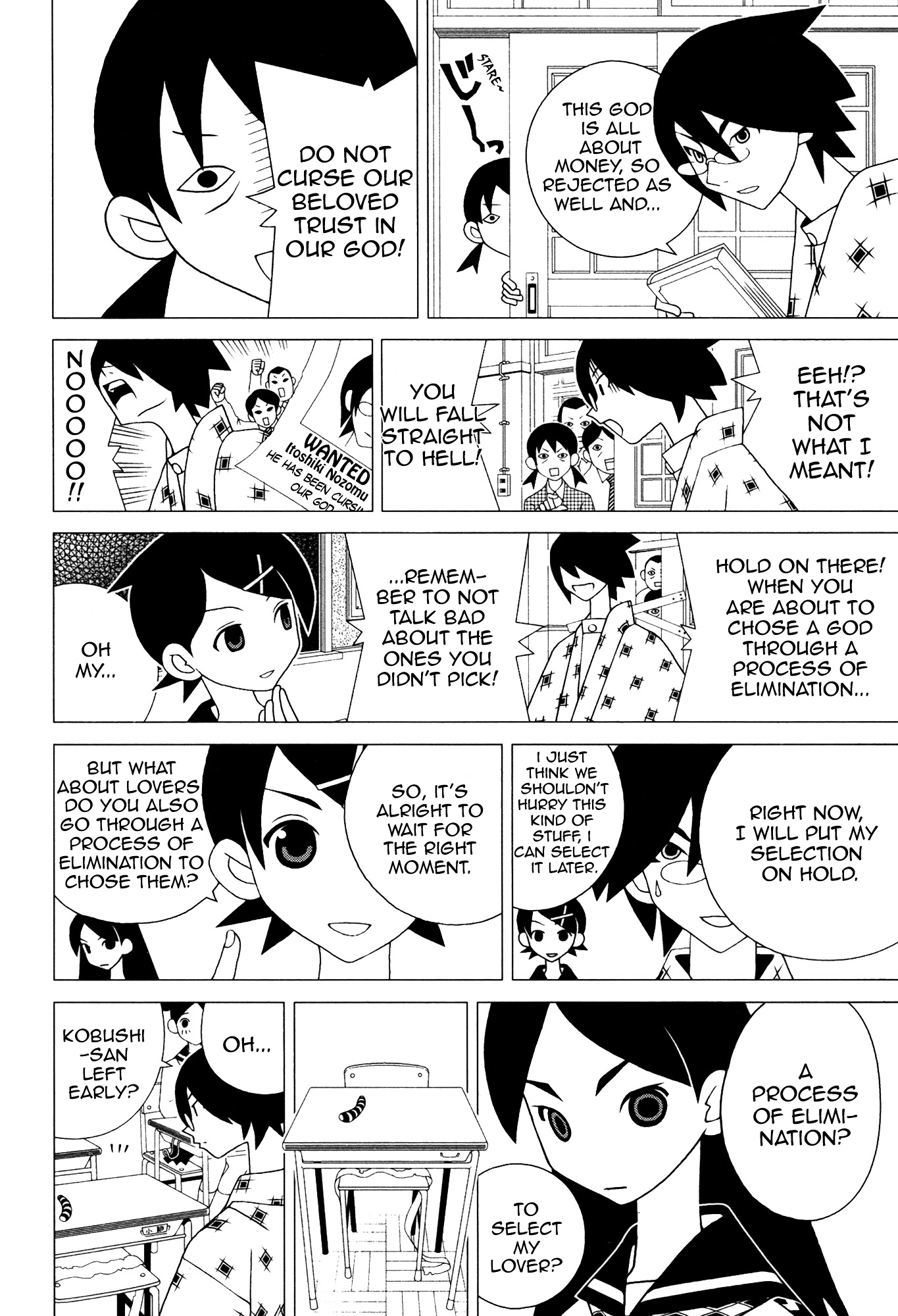 Sayonara Zetsubou Sensei Chapter 135 page 11 - Chapter 135 : 135 - Chapayev and Elimination