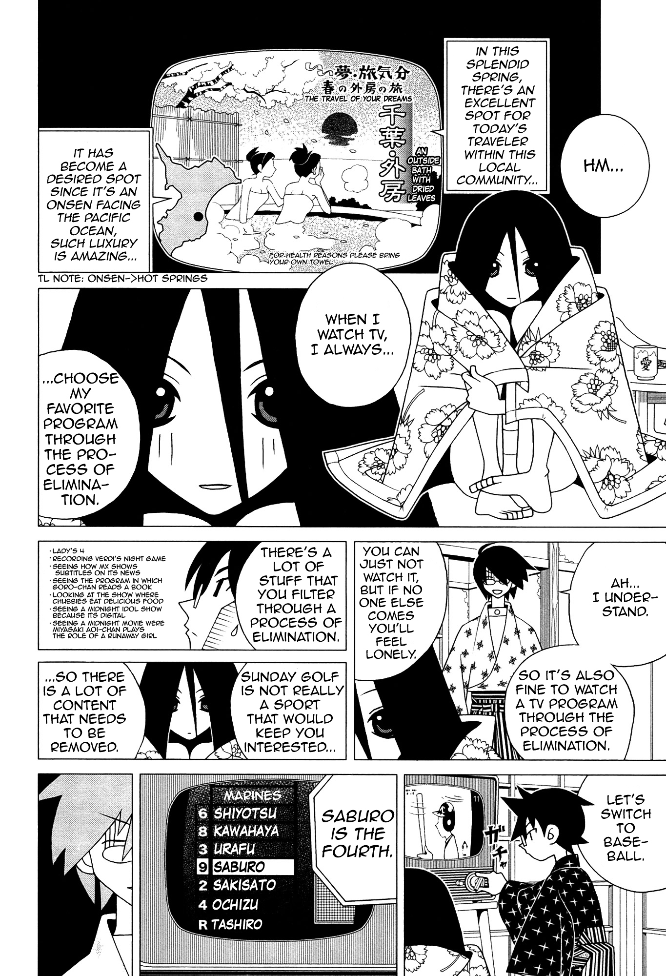 Sayonara Zetsubou Sensei Chapter 135 page 7 - Chapter 135 : 135 - Chapayev and Elimination