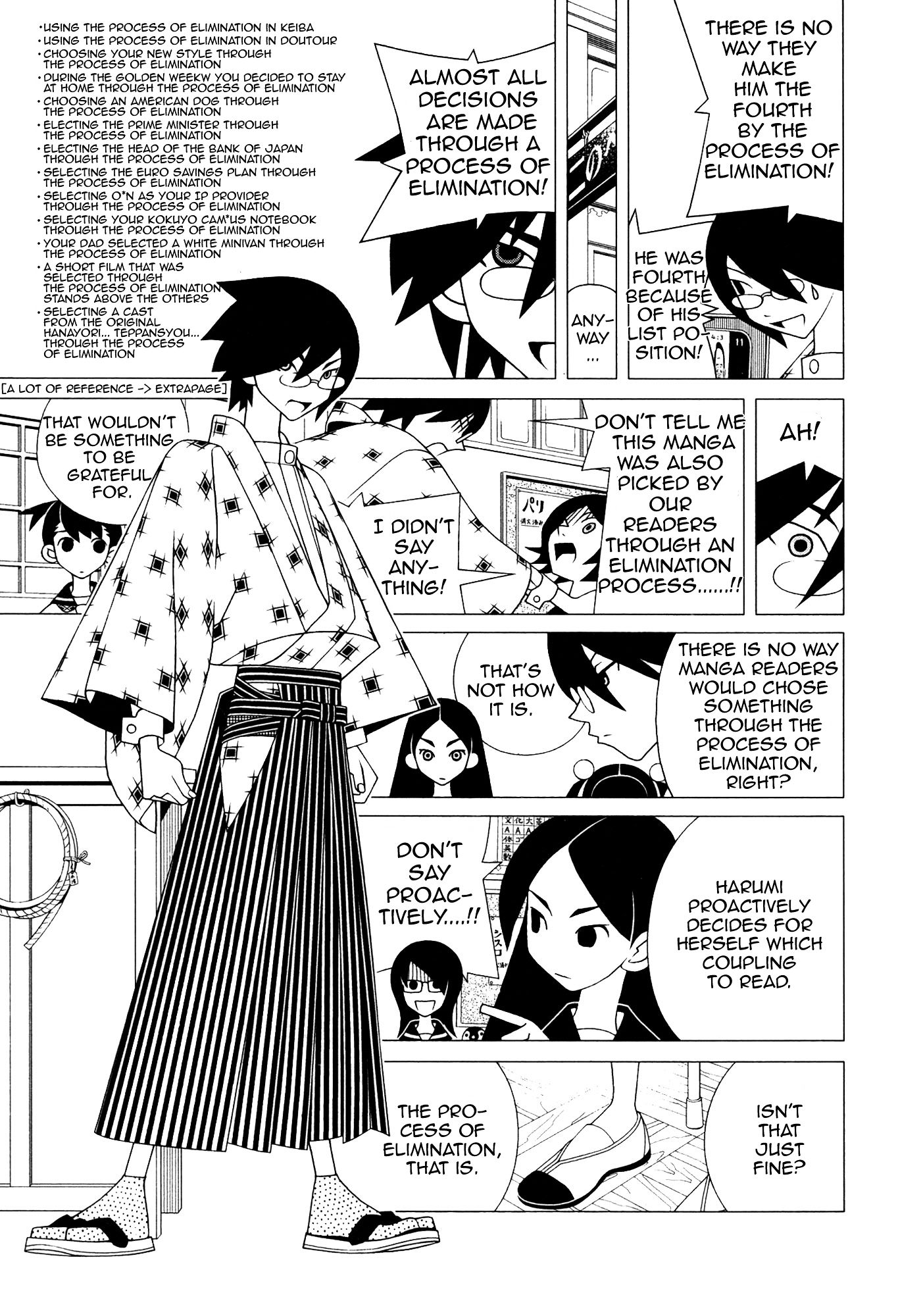 Sayonara Zetsubou Sensei Chapter 135 page 8 - Chapter 135 : 135 - Chapayev and Elimination