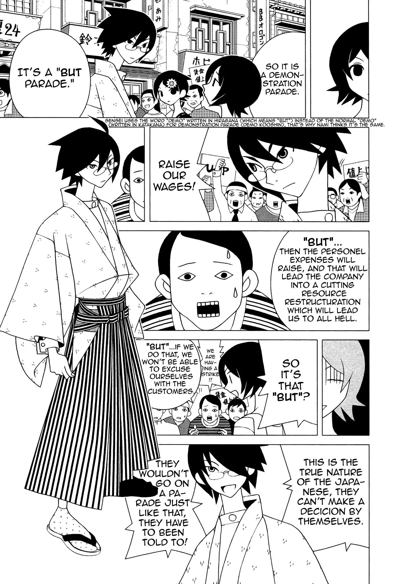 Sayonara Zetsubou Sensei Chapter 136 page 4 - Chapter 136 : Demonstration Aim