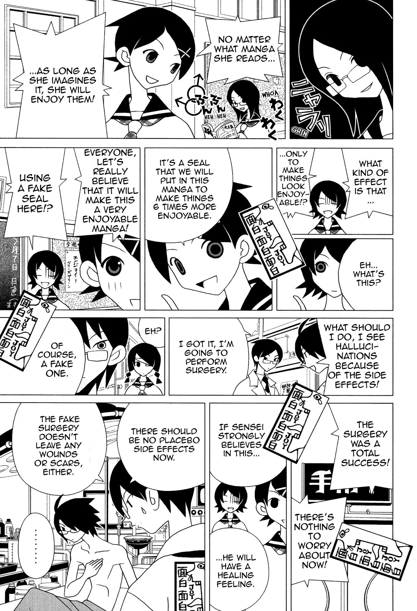 Sayonara Zetsubou Sensei Chapter 137 page 12 - Chapter 137 : Side Efects Also Included