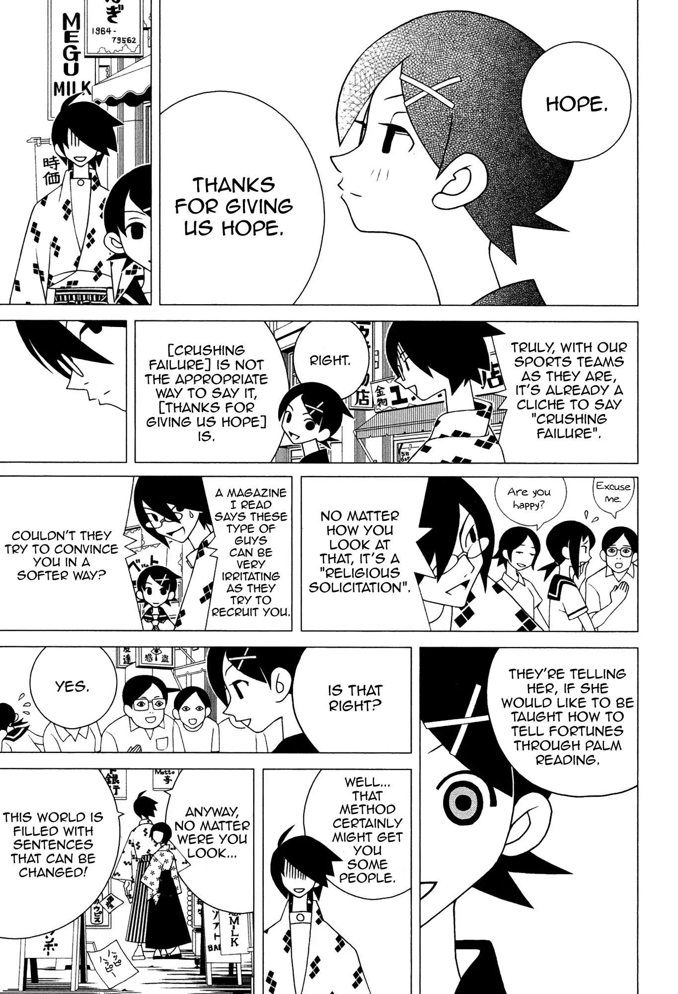 Sayonara Zetsubou Sensei Chapter 140 page 10 - Chapter 140 : A World With Words