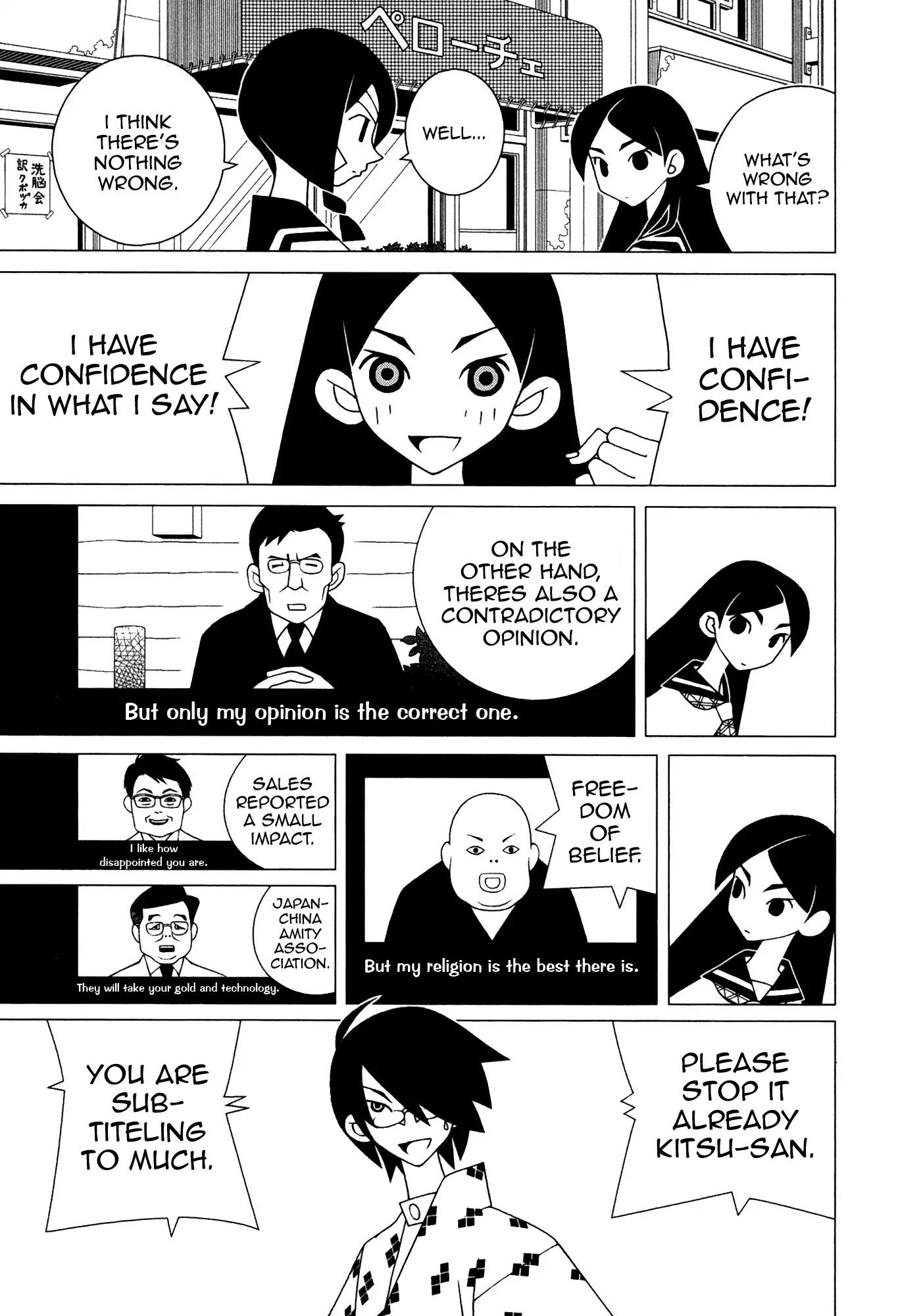 Sayonara Zetsubou Sensei Chapter 140 page 14 - Chapter 140 : A World With Words