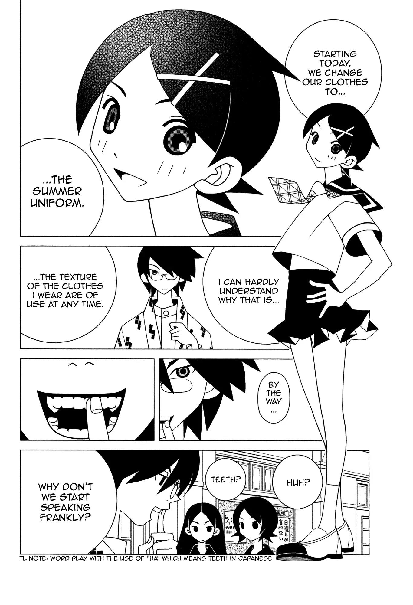 Sayonara Zetsubou Sensei Chapter 140 page 3 - Chapter 140 : A World With Words