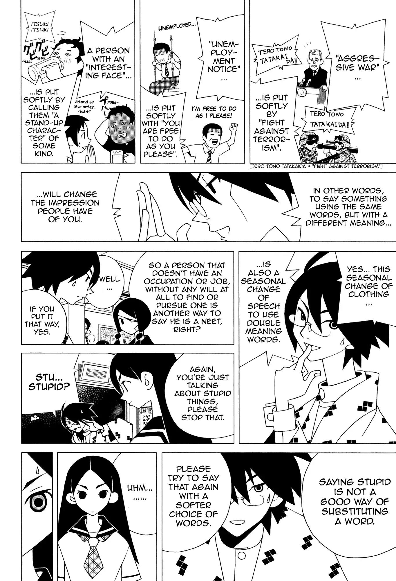 Sayonara Zetsubou Sensei Chapter 140 page 5 - Chapter 140 : A World With Words