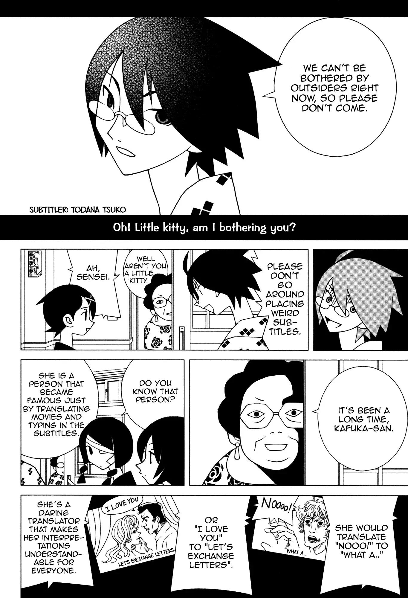 Sayonara Zetsubou Sensei Chapter 140 page 7 - Chapter 140 : A World With Words