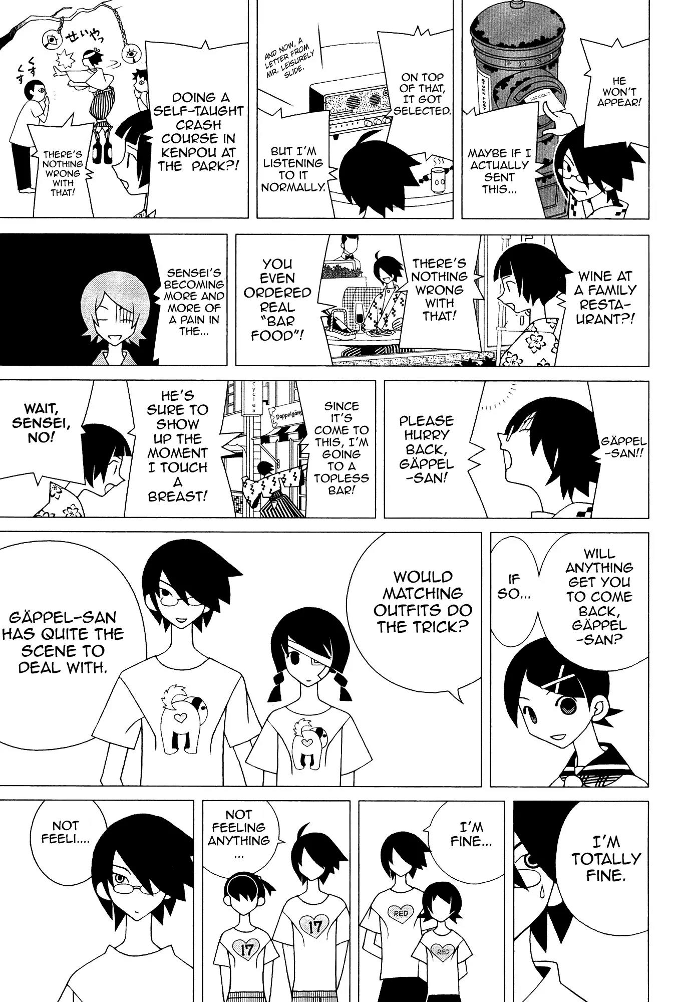 Sayonara Zetsubou Sensei Chapter 142 page 12 - Chapter 142 : Shame and Egg