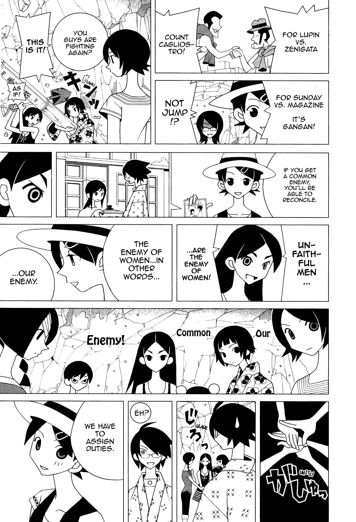 Sayonara Zetsubou Sensei Chapter 143 page 10 - Chapter 143 : June's Modified Cross-Chest Hold