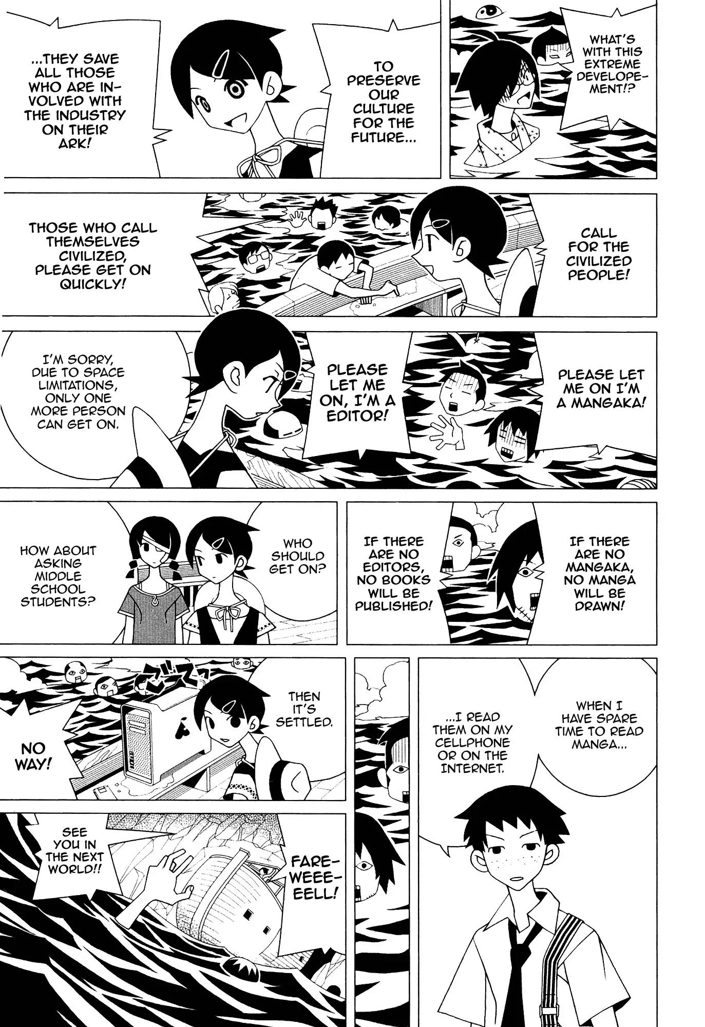 Sayonara Zetsubou Sensei Chapter 143 page 12 - Chapter 143 : June's Modified Cross-Chest Hold