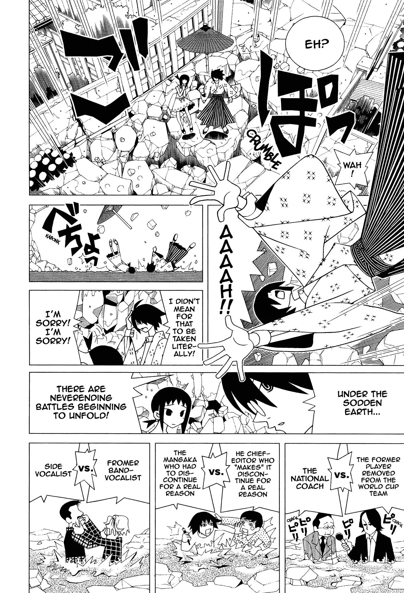 Sayonara Zetsubou Sensei Chapter 143 page 5 - Chapter 143 : June's Modified Cross-Chest Hold