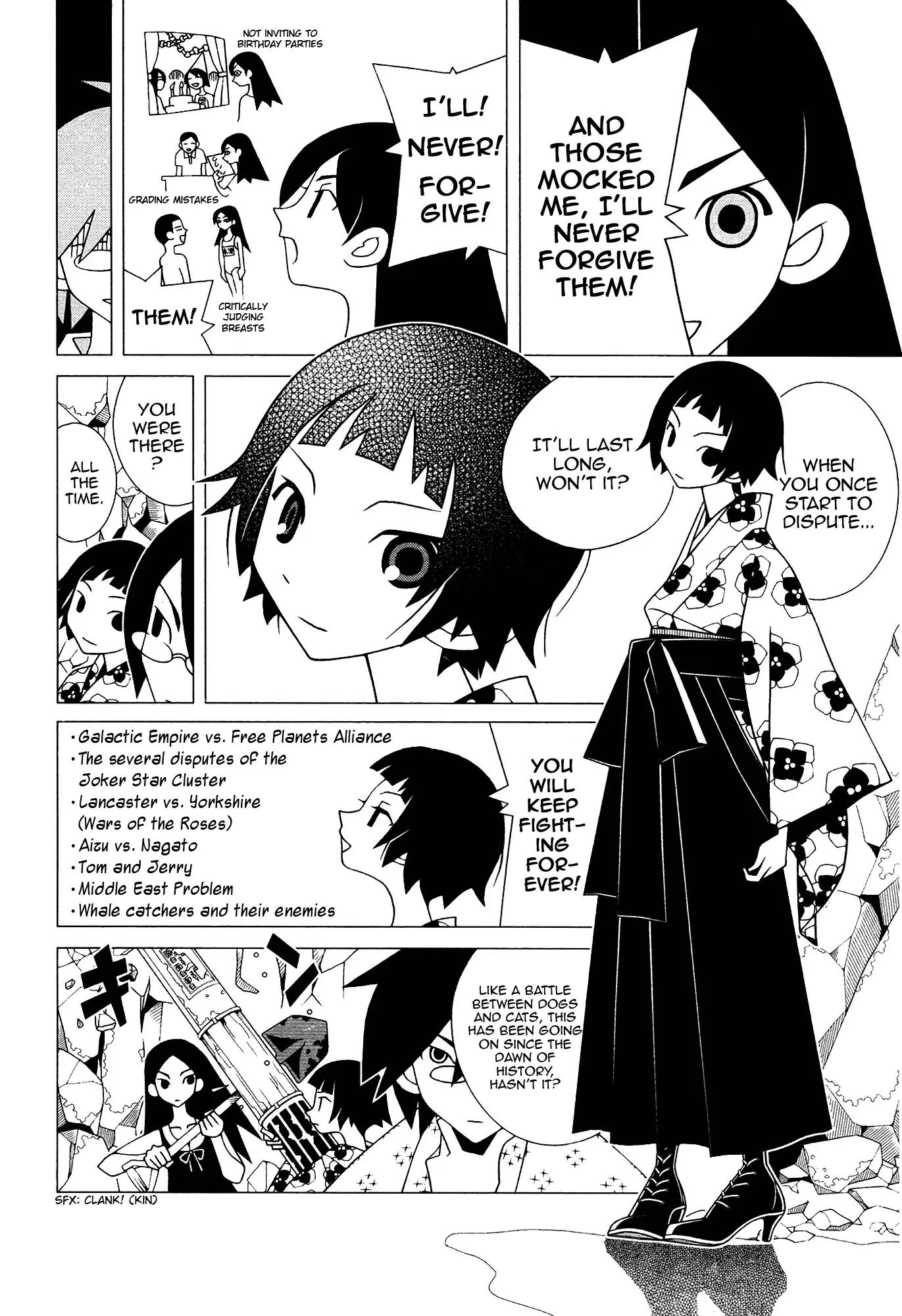 Sayonara Zetsubou Sensei Chapter 143 page 7 - Chapter 143 : June's Modified Cross-Chest Hold