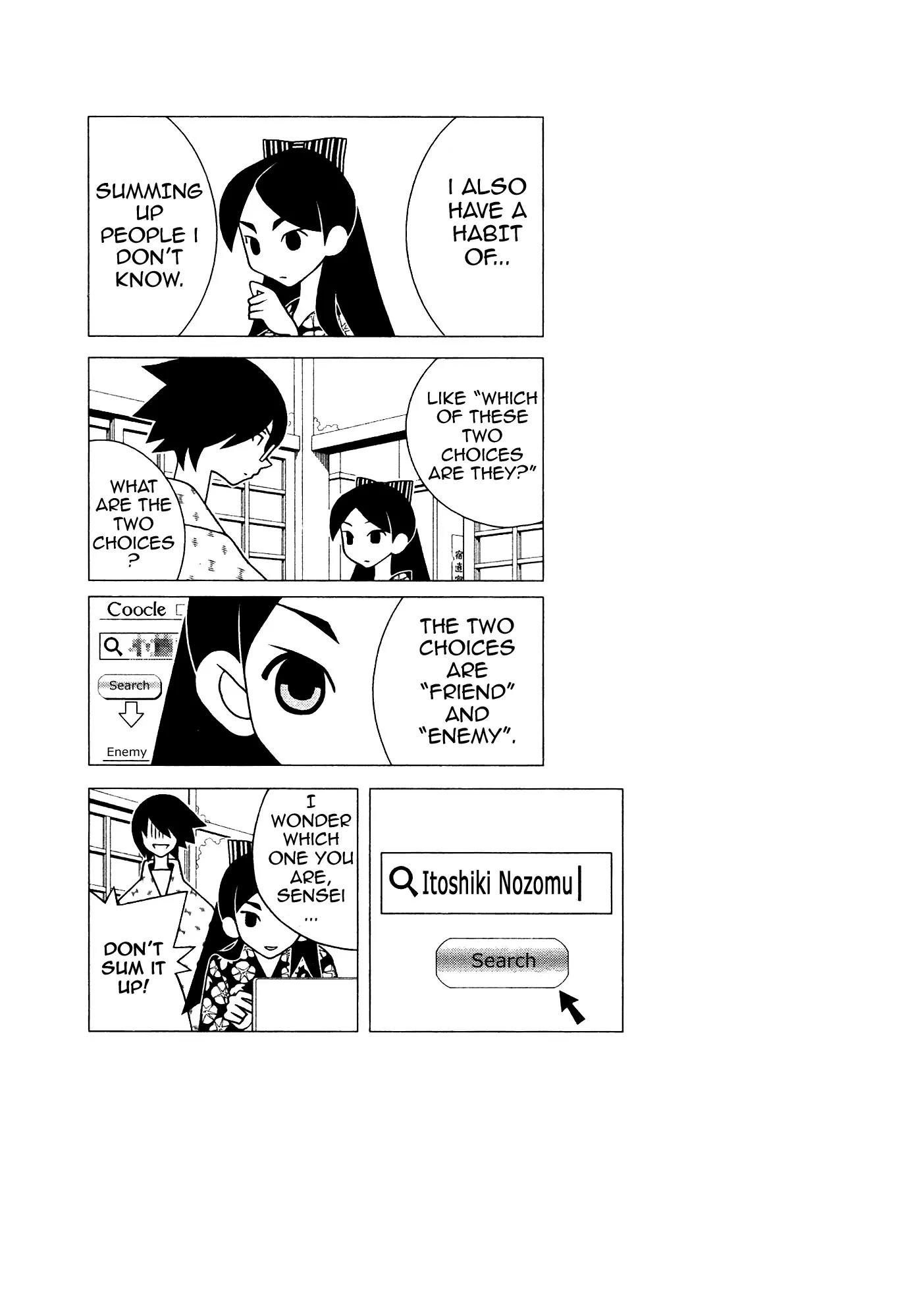 Sayonara Zetsubou Sensei Chapter 144 page 14 - Chapter 144 : Life Without Summing Up