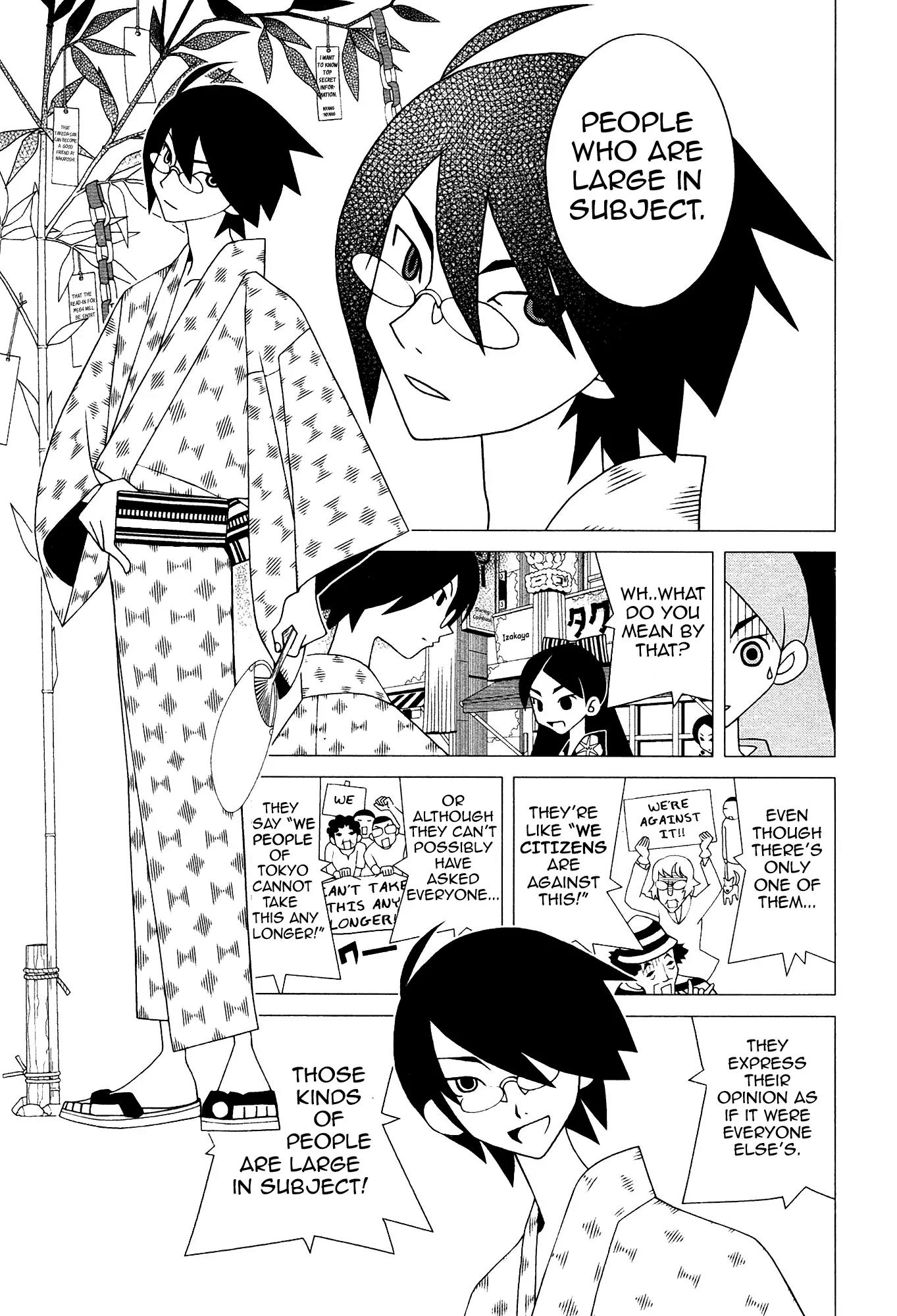Sayonara Zetsubou Sensei Chapter 144 page 4 - Chapter 144 : Life Without Summing Up