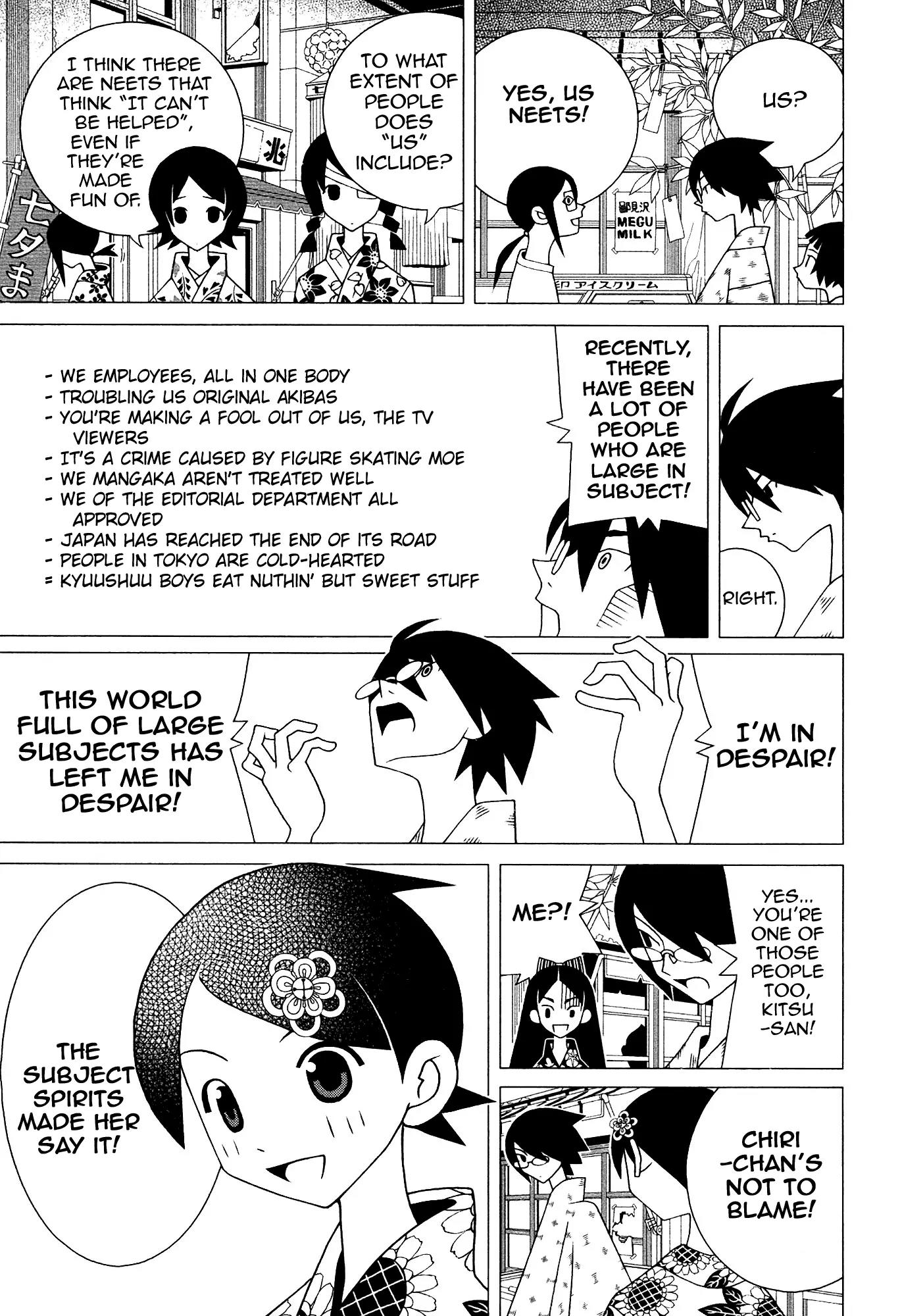 Sayonara Zetsubou Sensei Chapter 144 page 6 - Chapter 144 : Life Without Summing Up
