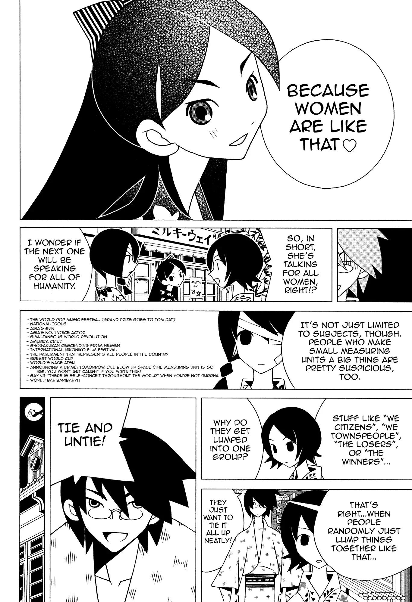 Sayonara Zetsubou Sensei Chapter 144 page 9 - Chapter 144 : Life Without Summing Up