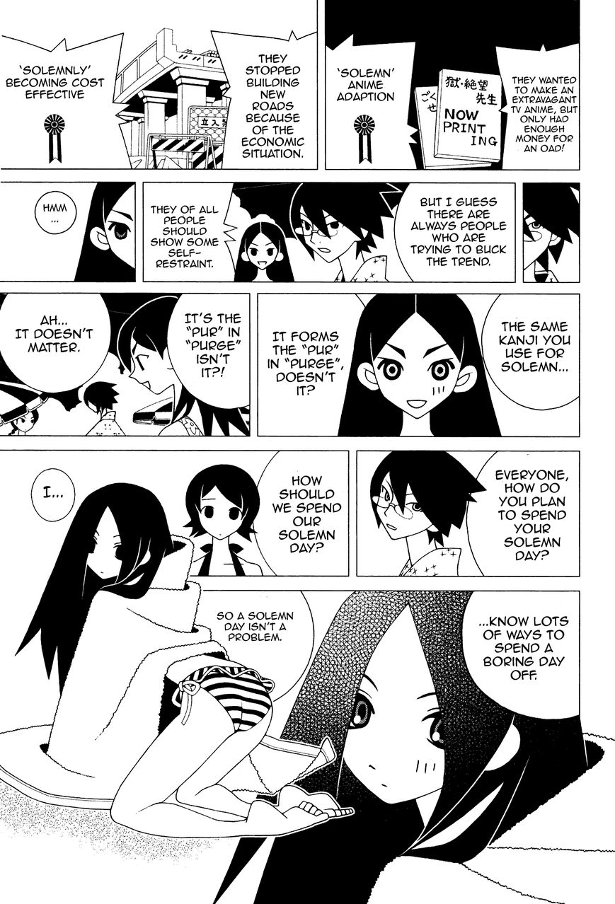 Sayonara Zetsubou Sensei Chapter 145 page 10 - Chapter 145 : Celebration's Predigree