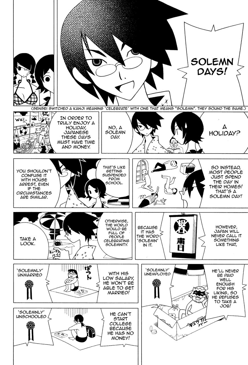 Sayonara Zetsubou Sensei Chapter 145 page 9 - Chapter 145 : Celebration's Predigree
