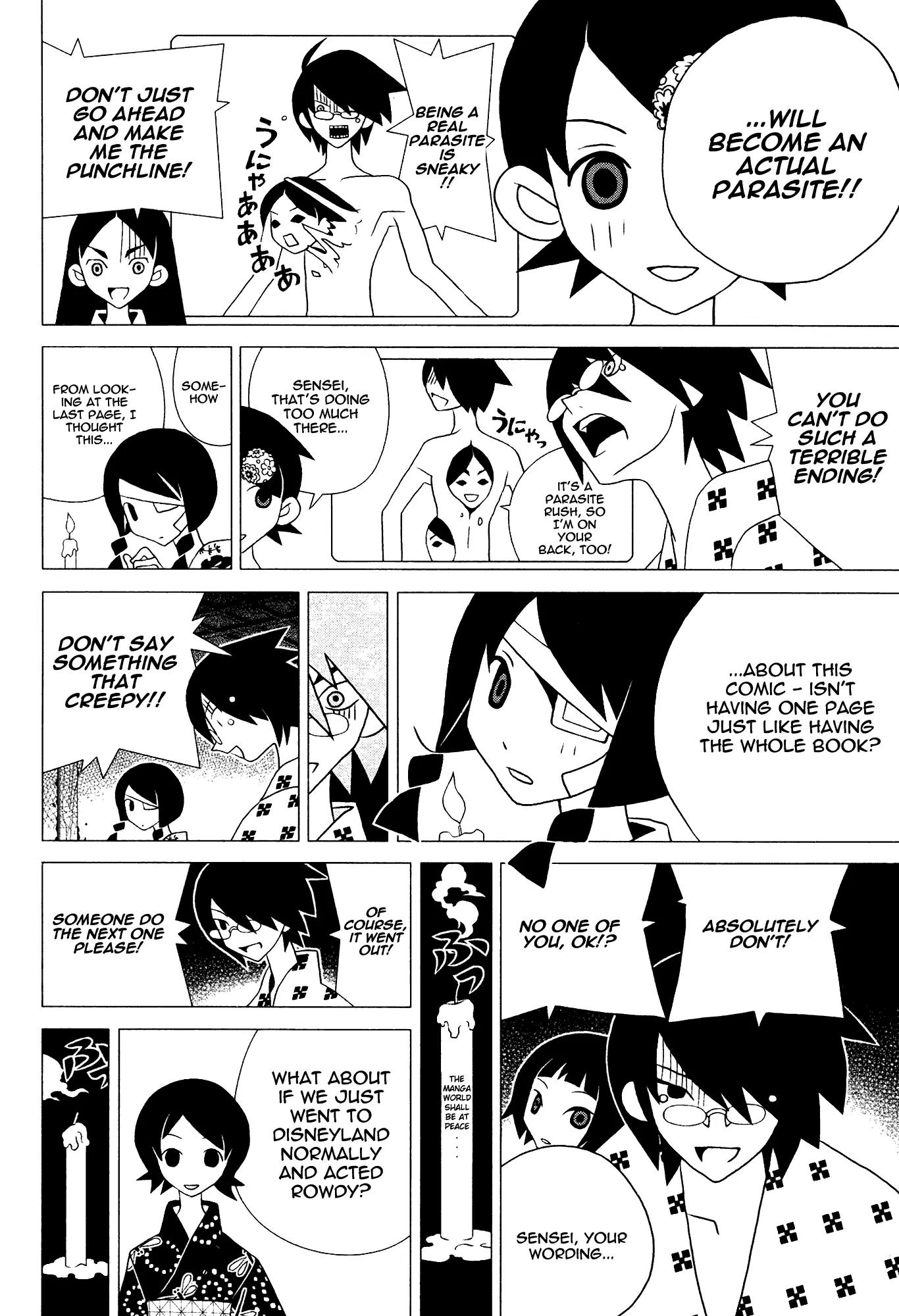 Sayonara Zetsubou Sensei Chapter 149 page 11 - Chapter 149 : Dialog in the Dark