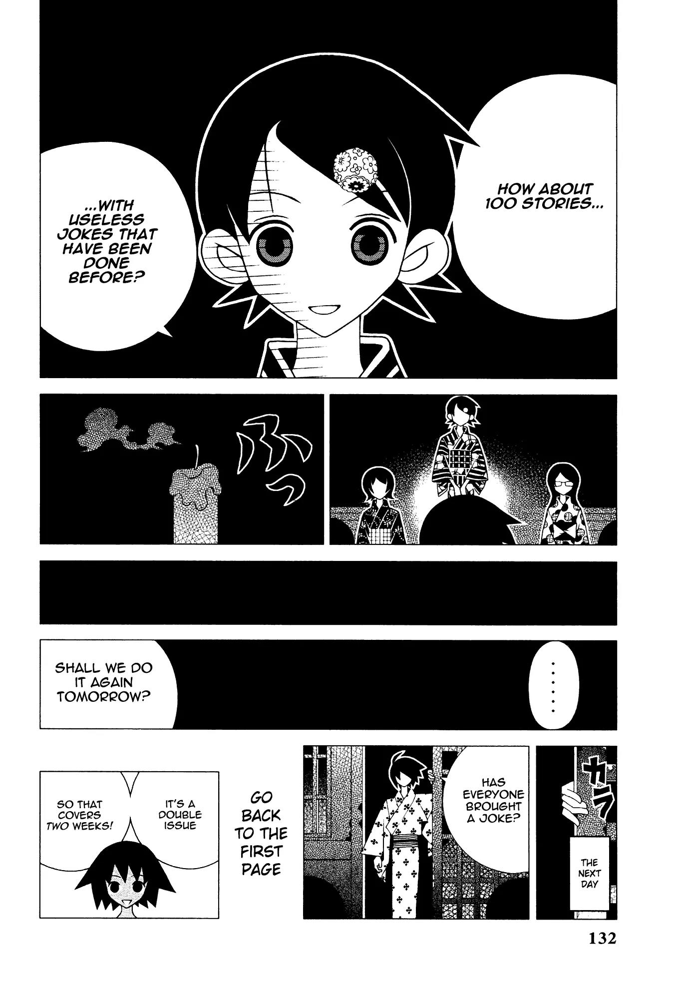 Sayonara Zetsubou Sensei Chapter 149 page 13 - Chapter 149 : Dialog in the Dark