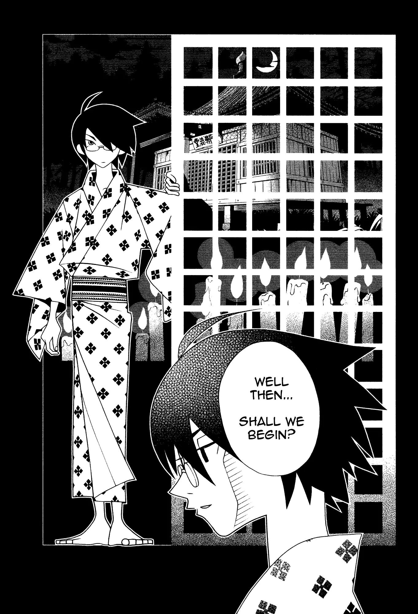 Sayonara Zetsubou Sensei Chapter 149 page 2 - Chapter 149 : Dialog in the Dark