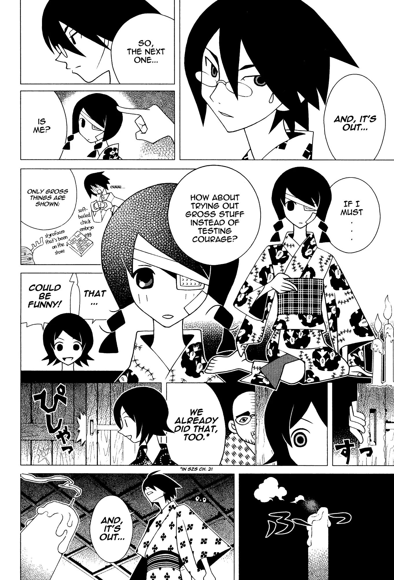 Sayonara Zetsubou Sensei Chapter 149 page 5 - Chapter 149 : Dialog in the Dark