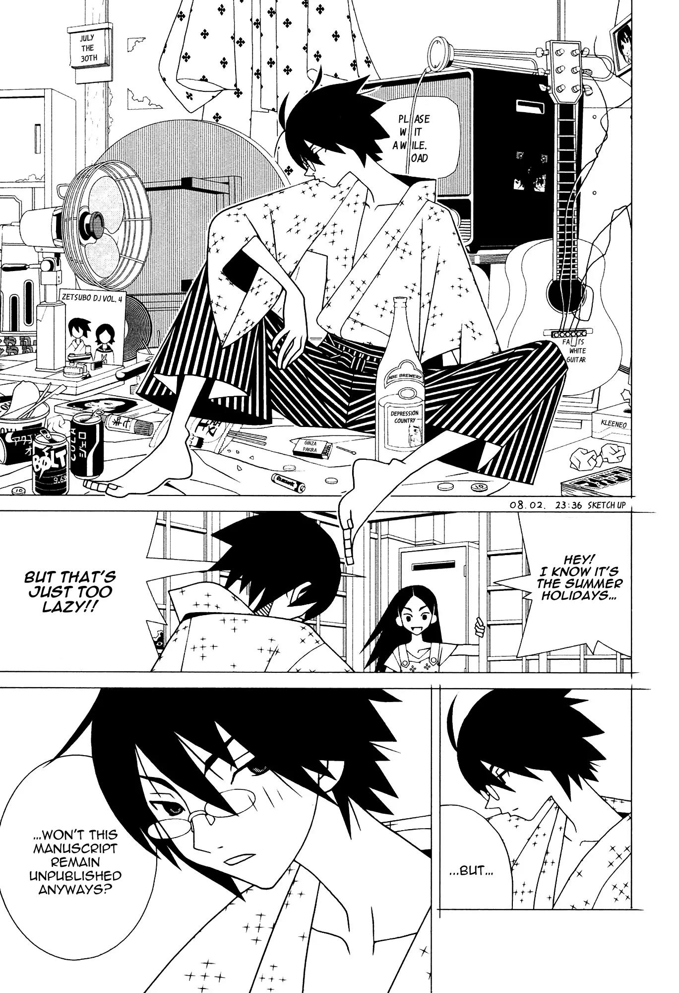 Sayonara Zetsubou Sensei Chapter 150 page 2 - Chapter 150 : A Notice from the Ministry of Prediction