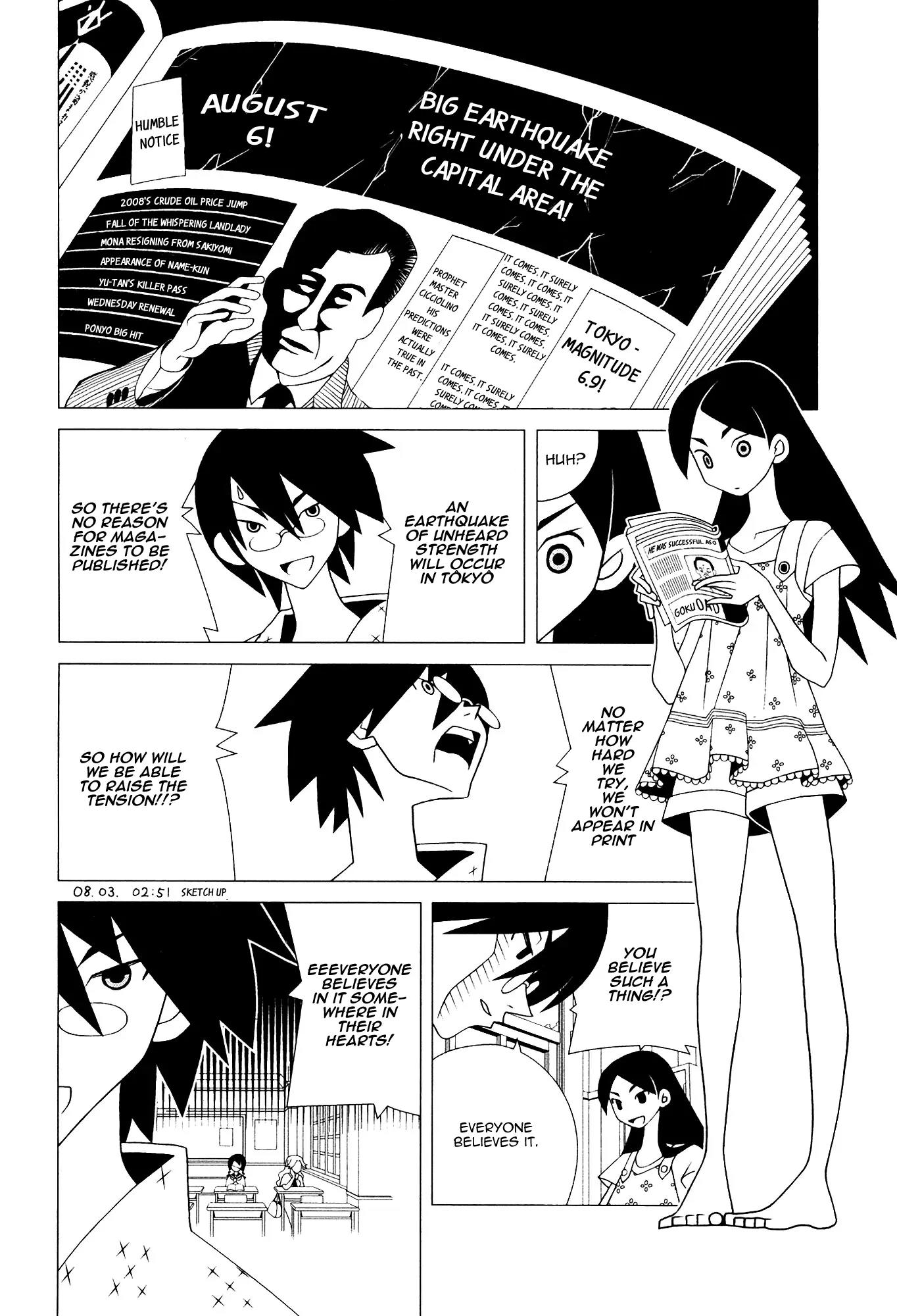 Sayonara Zetsubou Sensei Chapter 150 page 3 - Chapter 150 : A Notice from the Ministry of Prediction