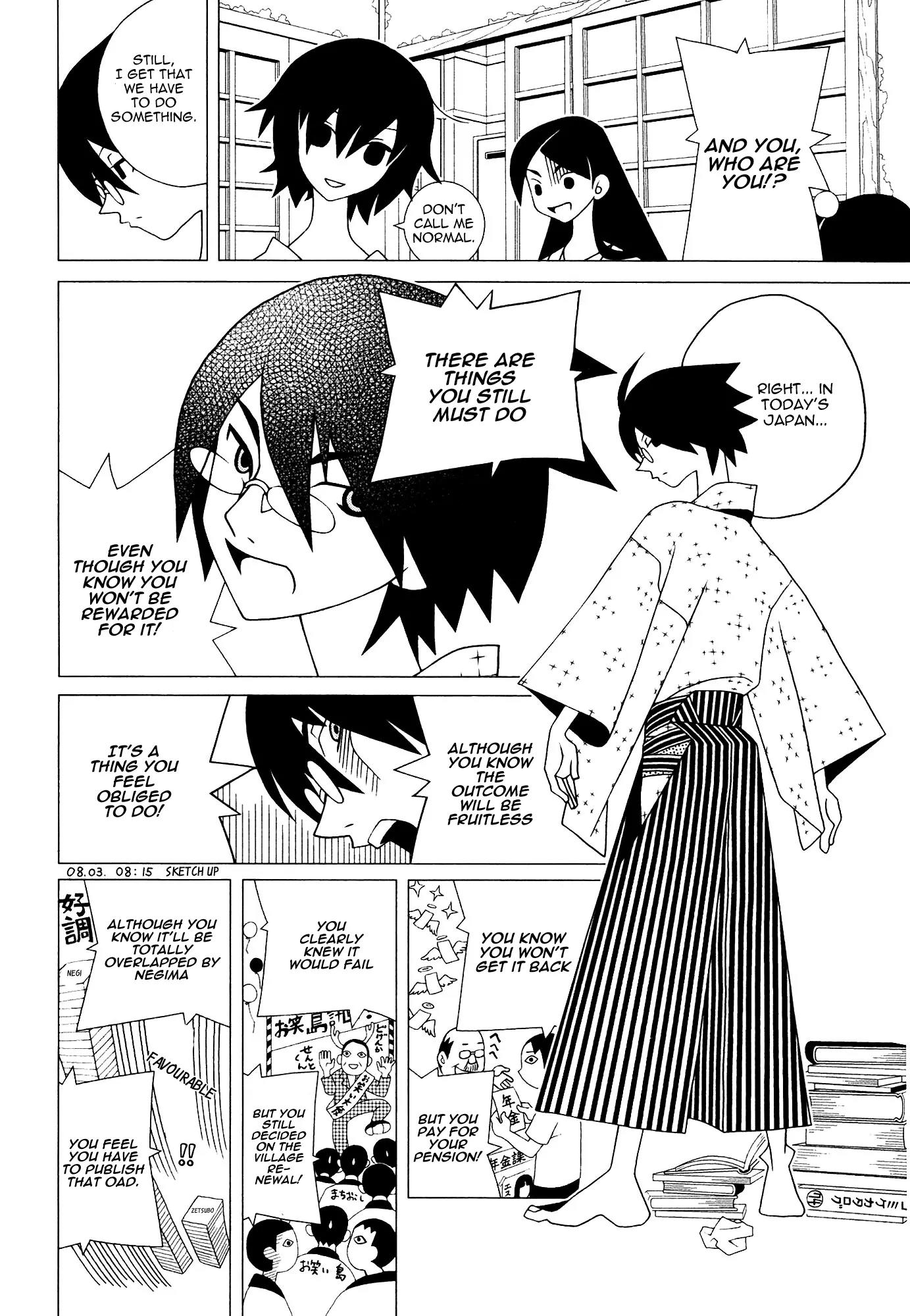 Sayonara Zetsubou Sensei Chapter 150 page 5 - Chapter 150 : A Notice from the Ministry of Prediction