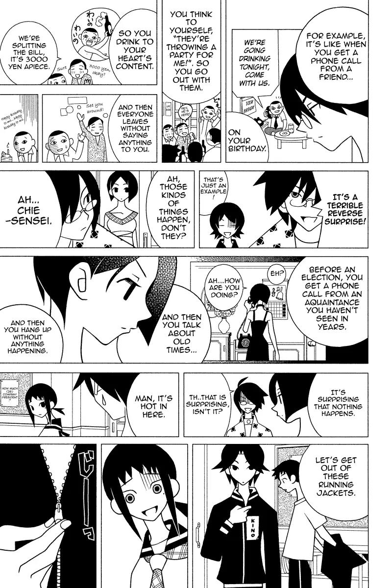 Sayonara Zetsubou Sensei Chapter 153 page 10 - Chapter 153 : "Ah It's a Surprise," 1 Grumbled To Myself