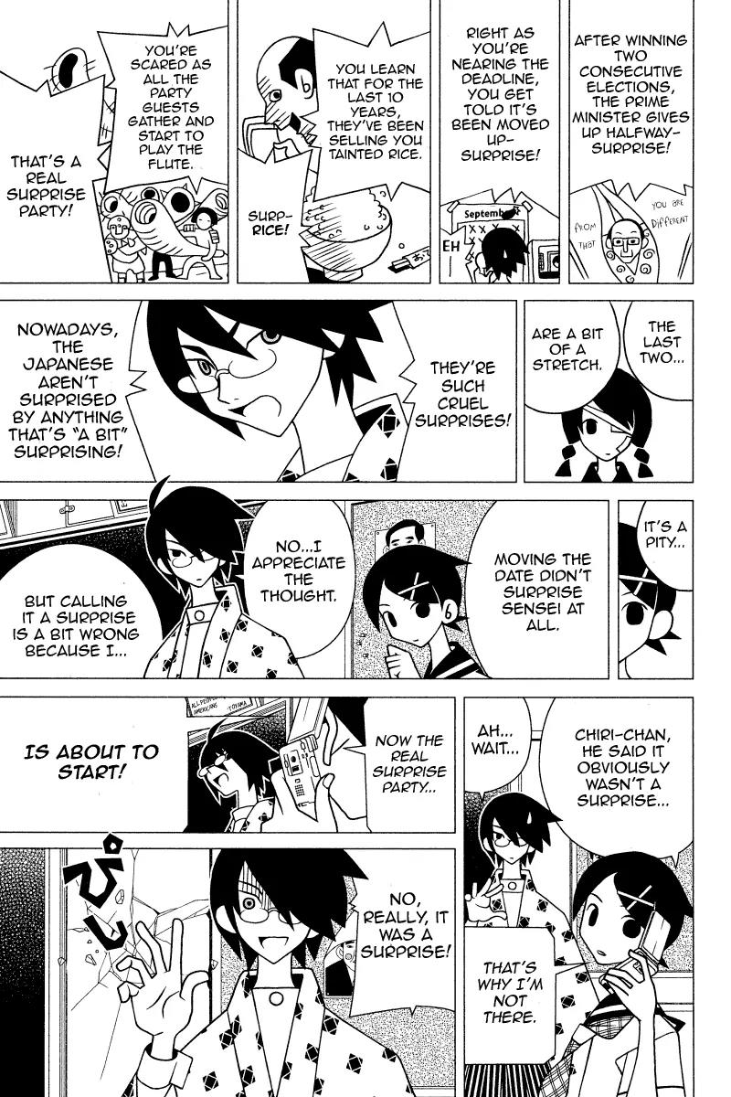 Sayonara Zetsubou Sensei Chapter 153 page 6 - Chapter 153 : "Ah It's a Surprise," 1 Grumbled To Myself