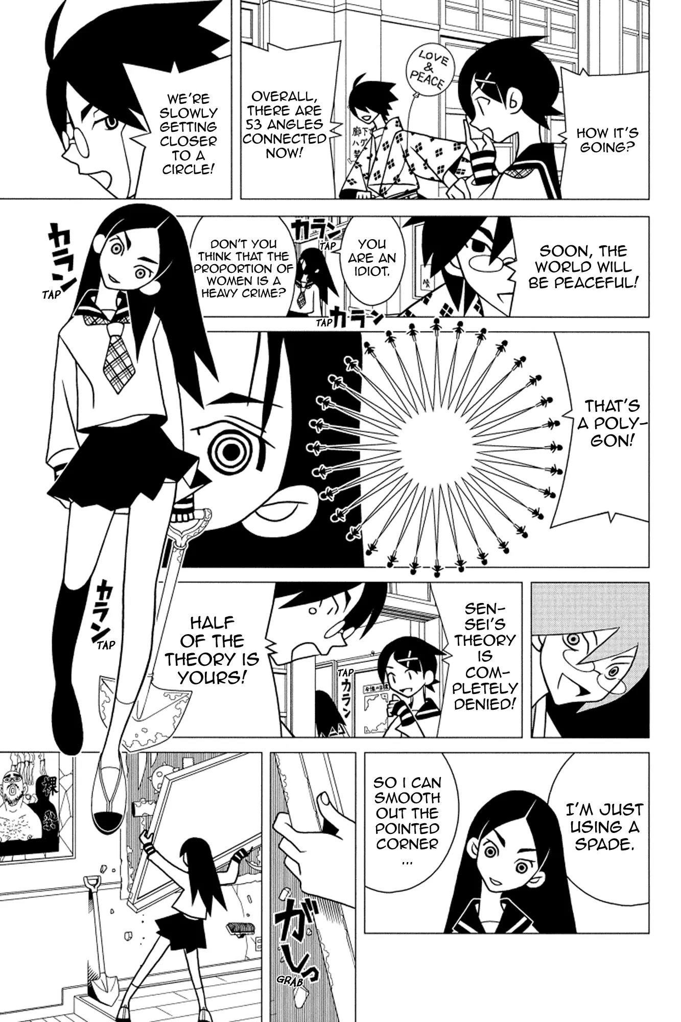 Sayonara Zetsubou Sensei Chapter 157 page 12 - Chapter 157 : Night Of Polygon