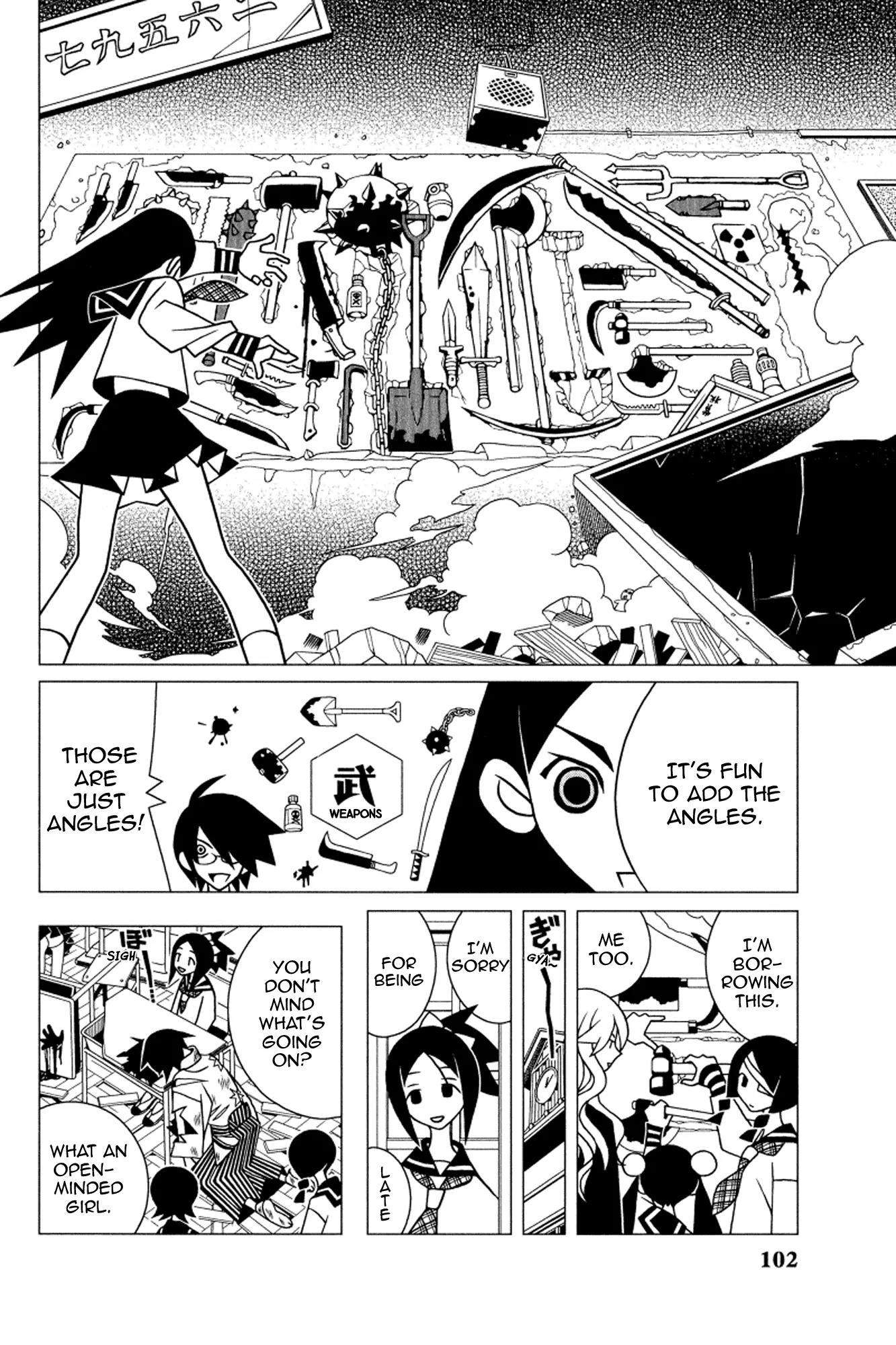 Sayonara Zetsubou Sensei Chapter 157 page 13 - Chapter 157 : Night Of Polygon