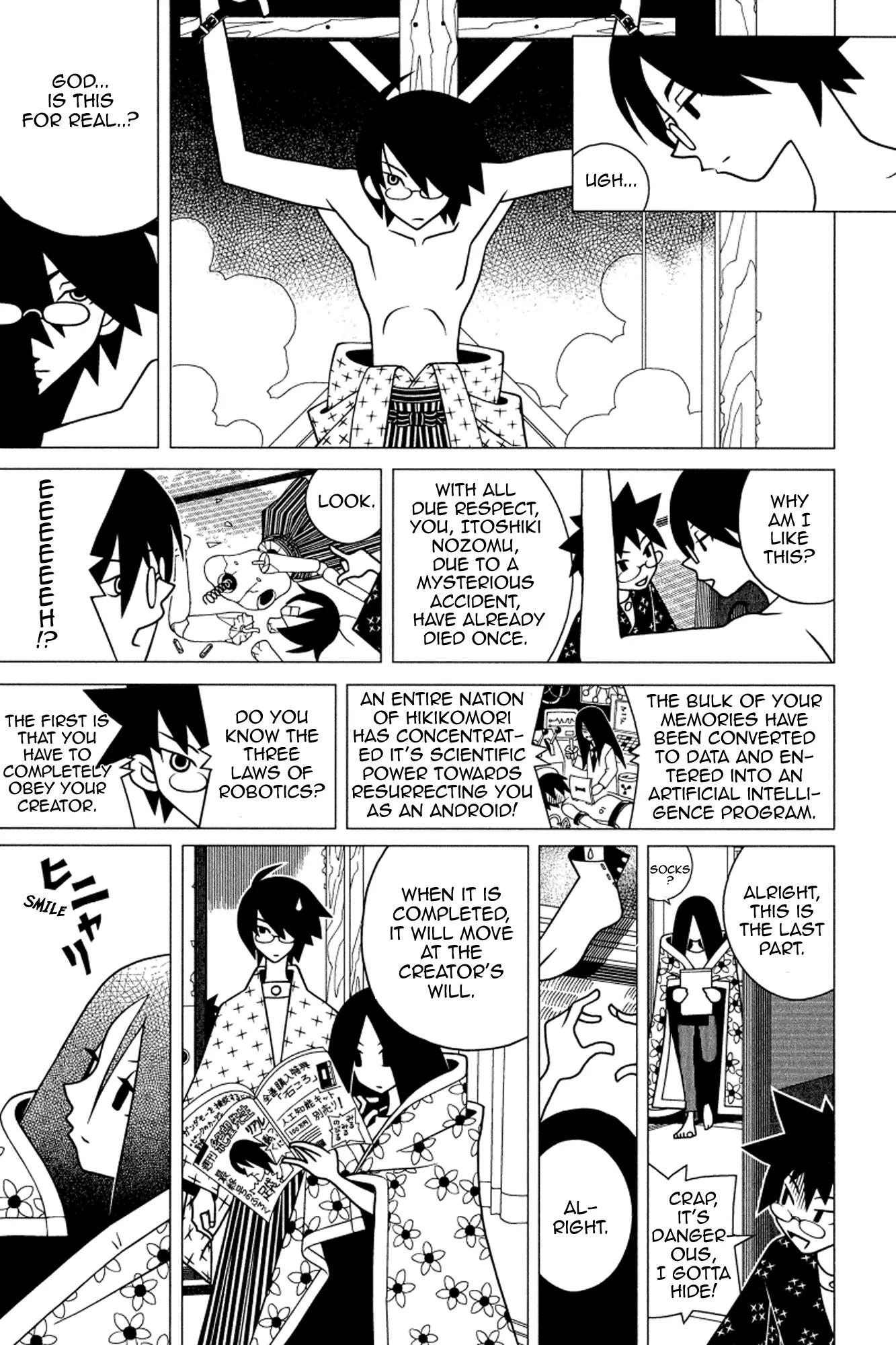 Sayonara Zetsubou Sensei Chapter 158 page 12 - Chapter 158 : The Android Is Having A Dream Of Being A Bride Mechanism