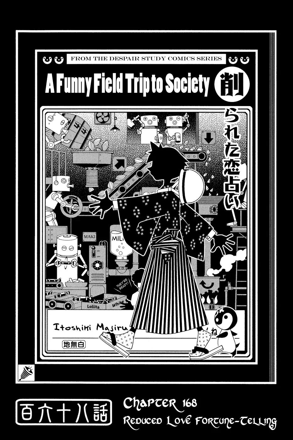 Sayonara Zetsubou Sensei Chapter 168 page 1 - Chapter 168