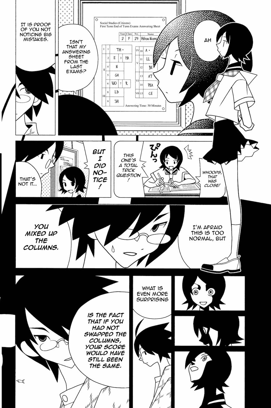 Sayonara Zetsubou Sensei Chapter 187 page 7 - Chapter 187 : The Vendetta at Wrong Letter-Gahara