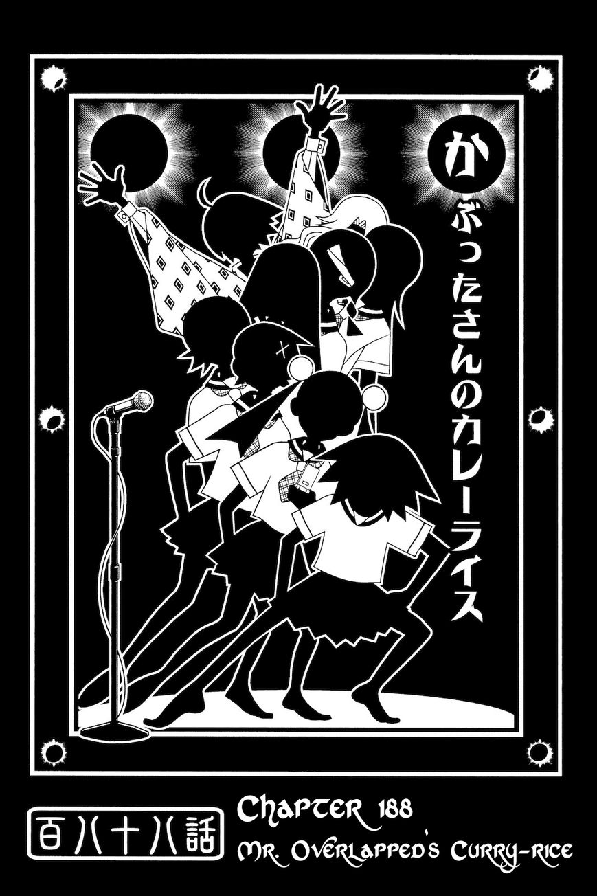 Sayonara Zetsubou Sensei Chapter 188 page 1 - Chapter 188 : Mr. Overlapped's Curry-rice