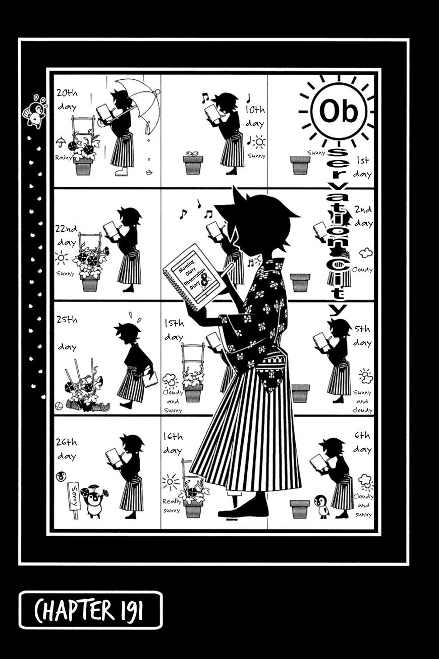 Sayonara Zetsubou Sensei Chapter 191 page 1 - Chapter 191