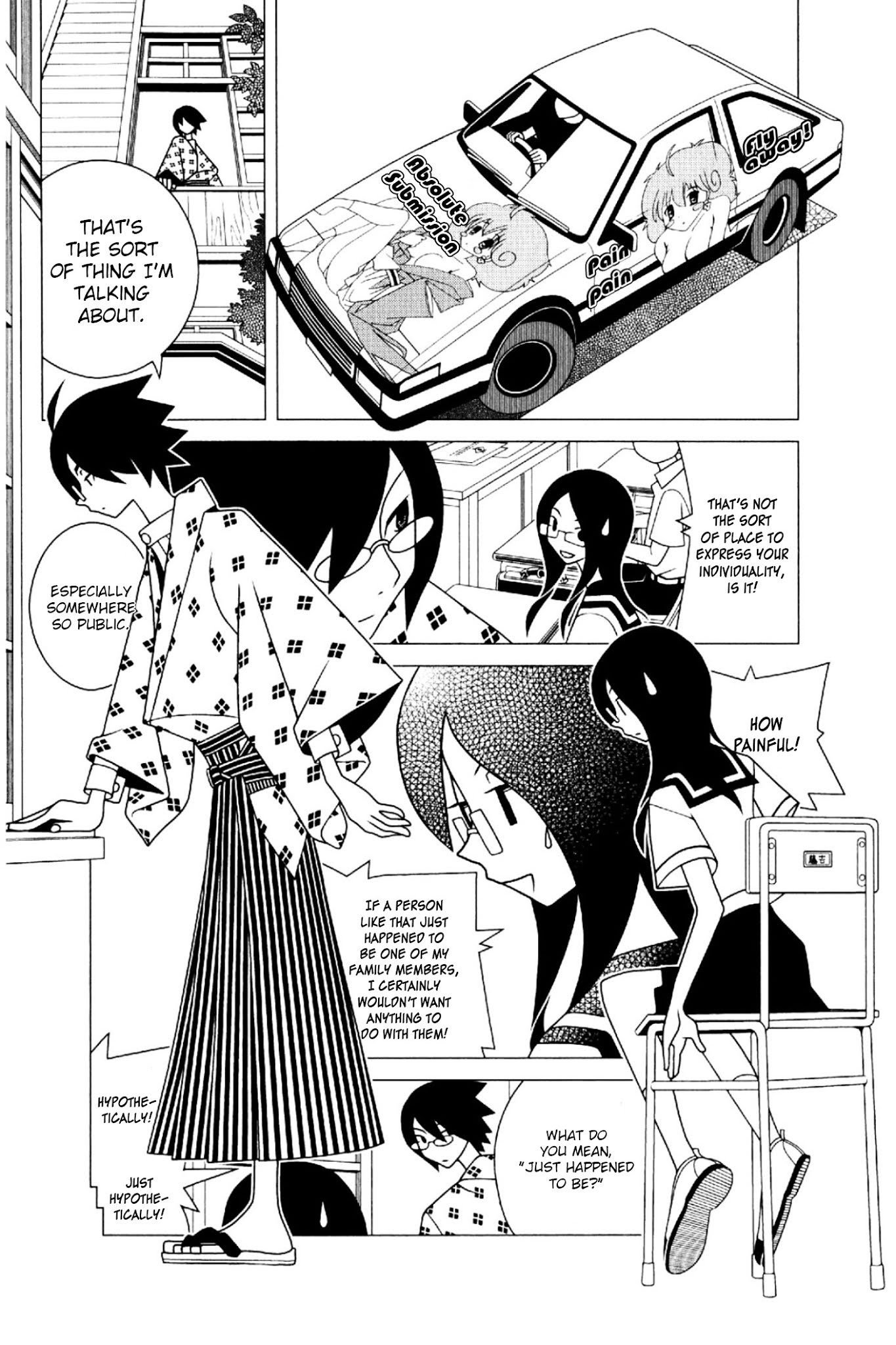 Sayonara Zetsubou Sensei Chapter 195 page 5 - Chapter 195 : Record of a Vital Idiosyncracy.