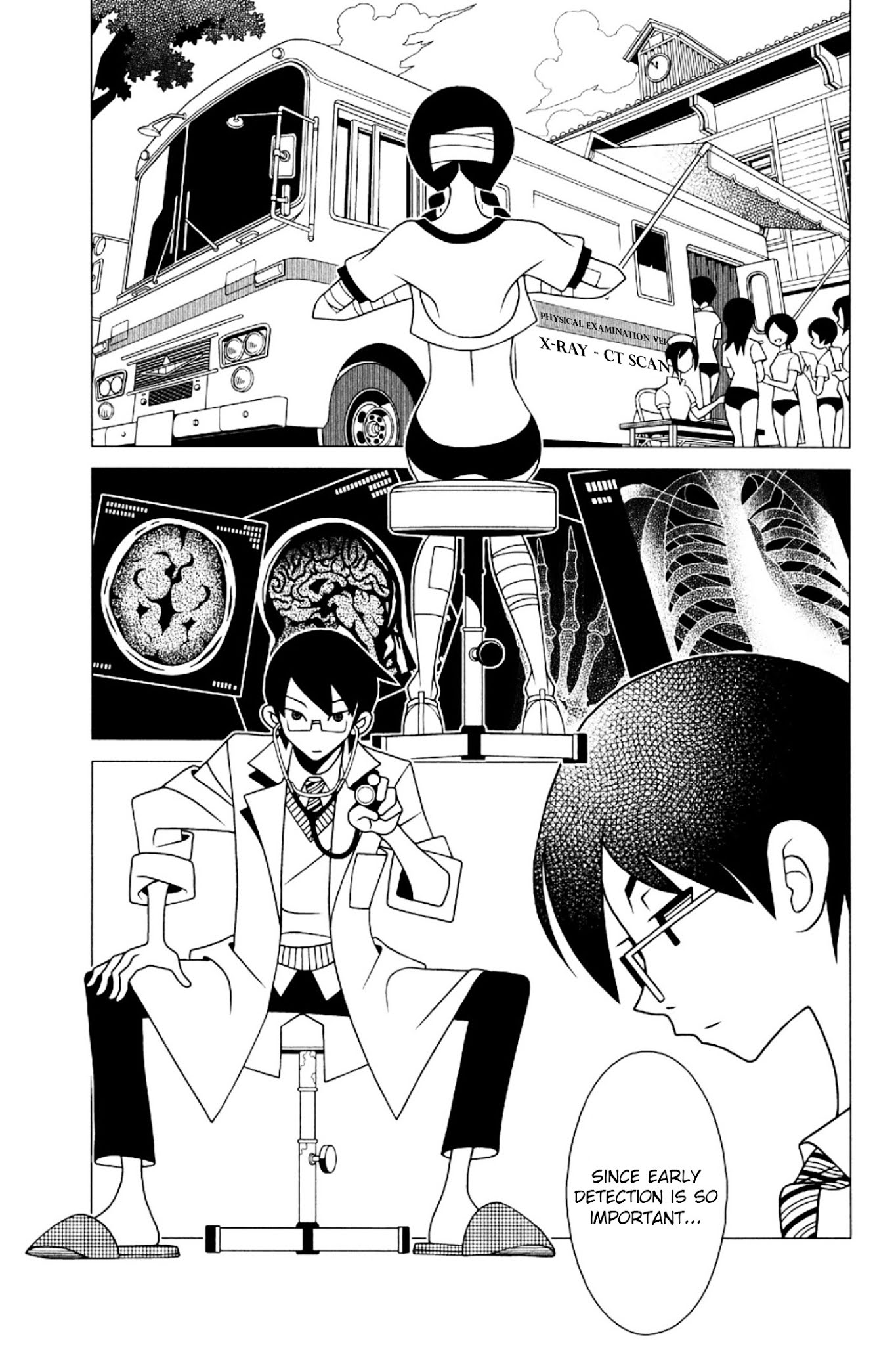 Sayonara Zetsubou Sensei Chapter 197 page 2 - Chapter 197 : The Premature Soul