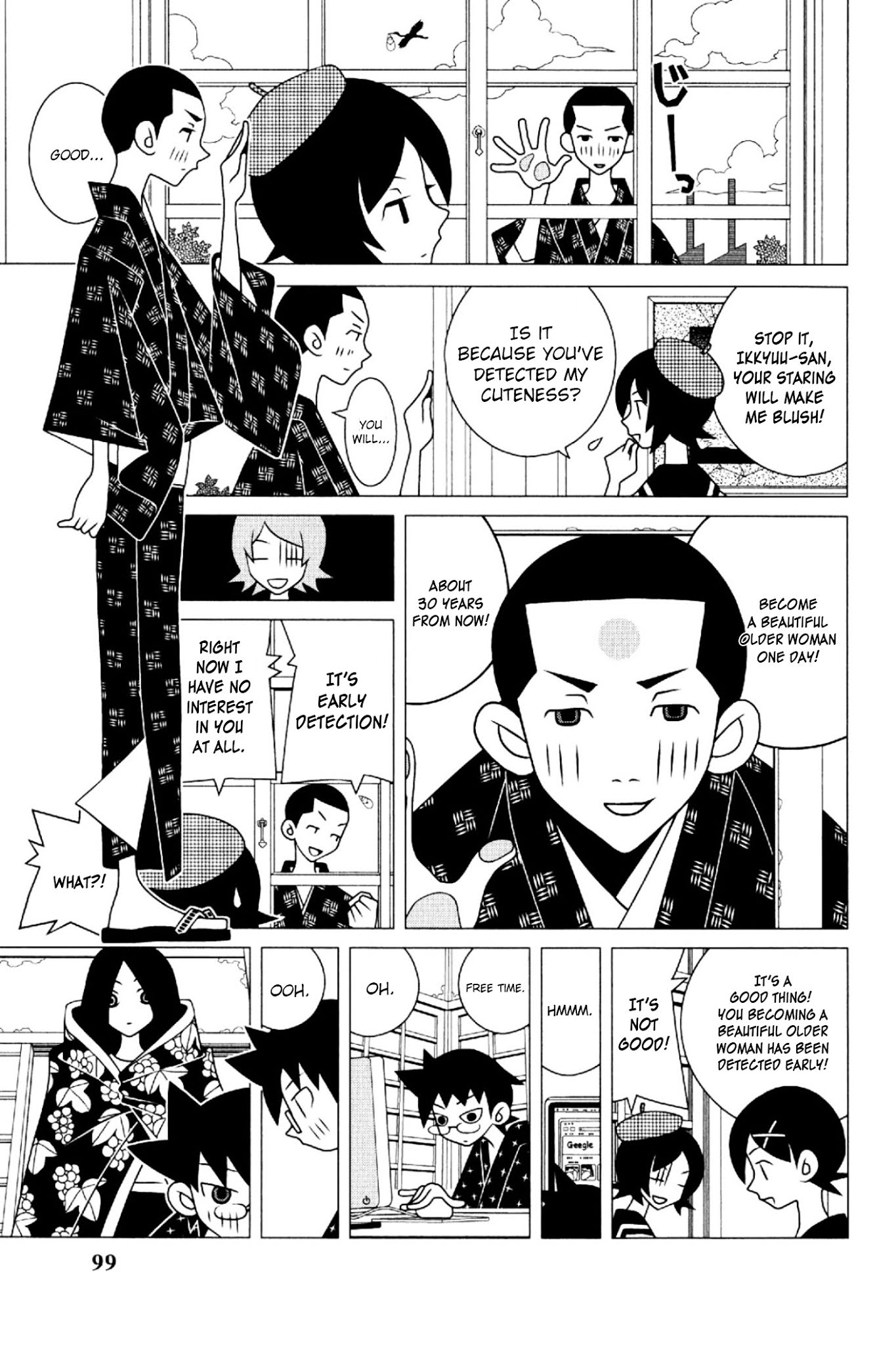 Sayonara Zetsubou Sensei Chapter 197 page 8 - Chapter 197 : The Premature Soul