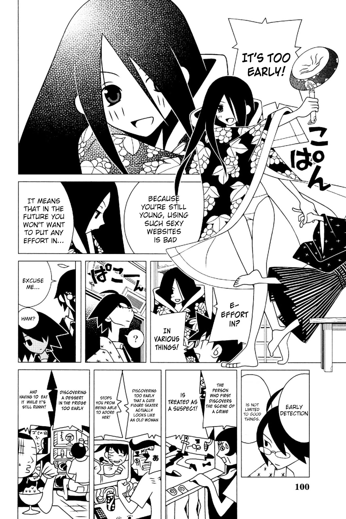 Sayonara Zetsubou Sensei Chapter 197 page 9 - Chapter 197 : The Premature Soul
