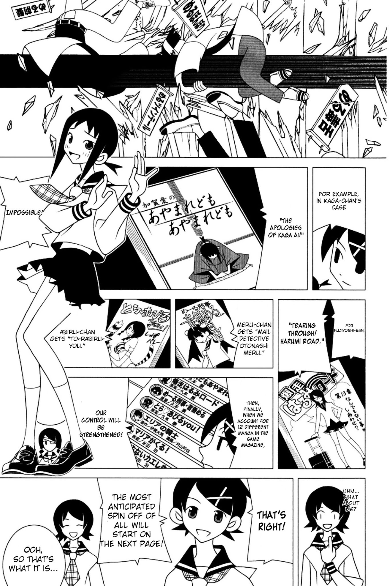 Sayonara Zetsubou Sensei Chapter 198 page 10 - Chapter 198 : The Adventures of Culture and Otter.