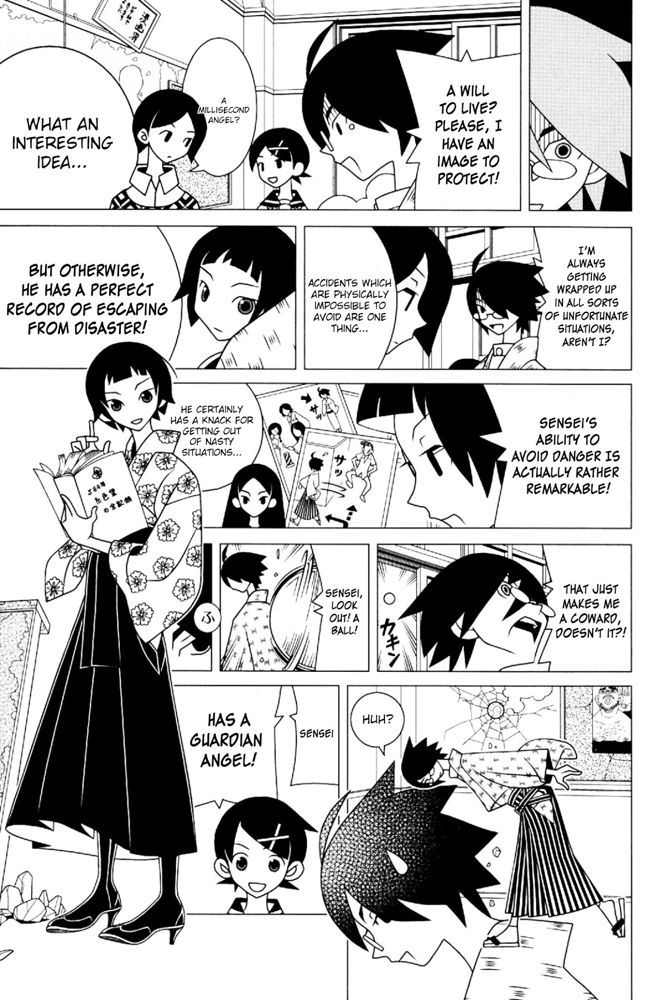 Sayonara Zetsubou Sensei Chapter 199 page 10 - Chapter 199 : Heaven and Hell, in One Millisecond.