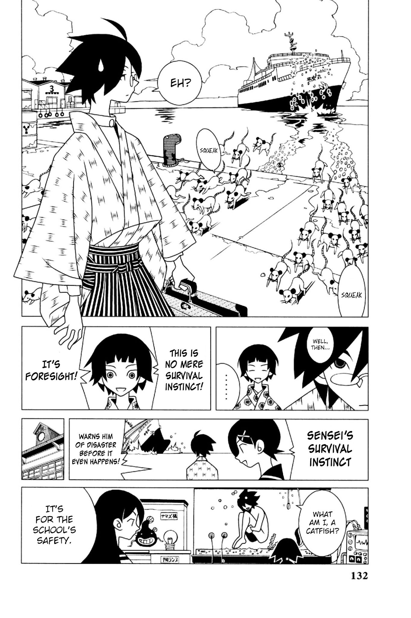Sayonara Zetsubou Sensei Chapter 199 page 13 - Chapter 199 : Heaven and Hell, in One Millisecond.