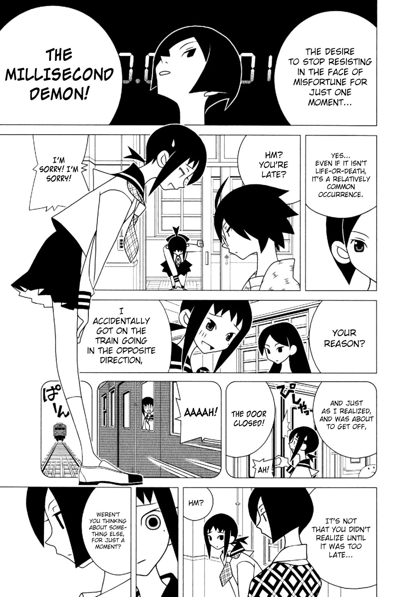 Sayonara Zetsubou Sensei Chapter 199 page 6 - Chapter 199 : Heaven and Hell, in One Millisecond.