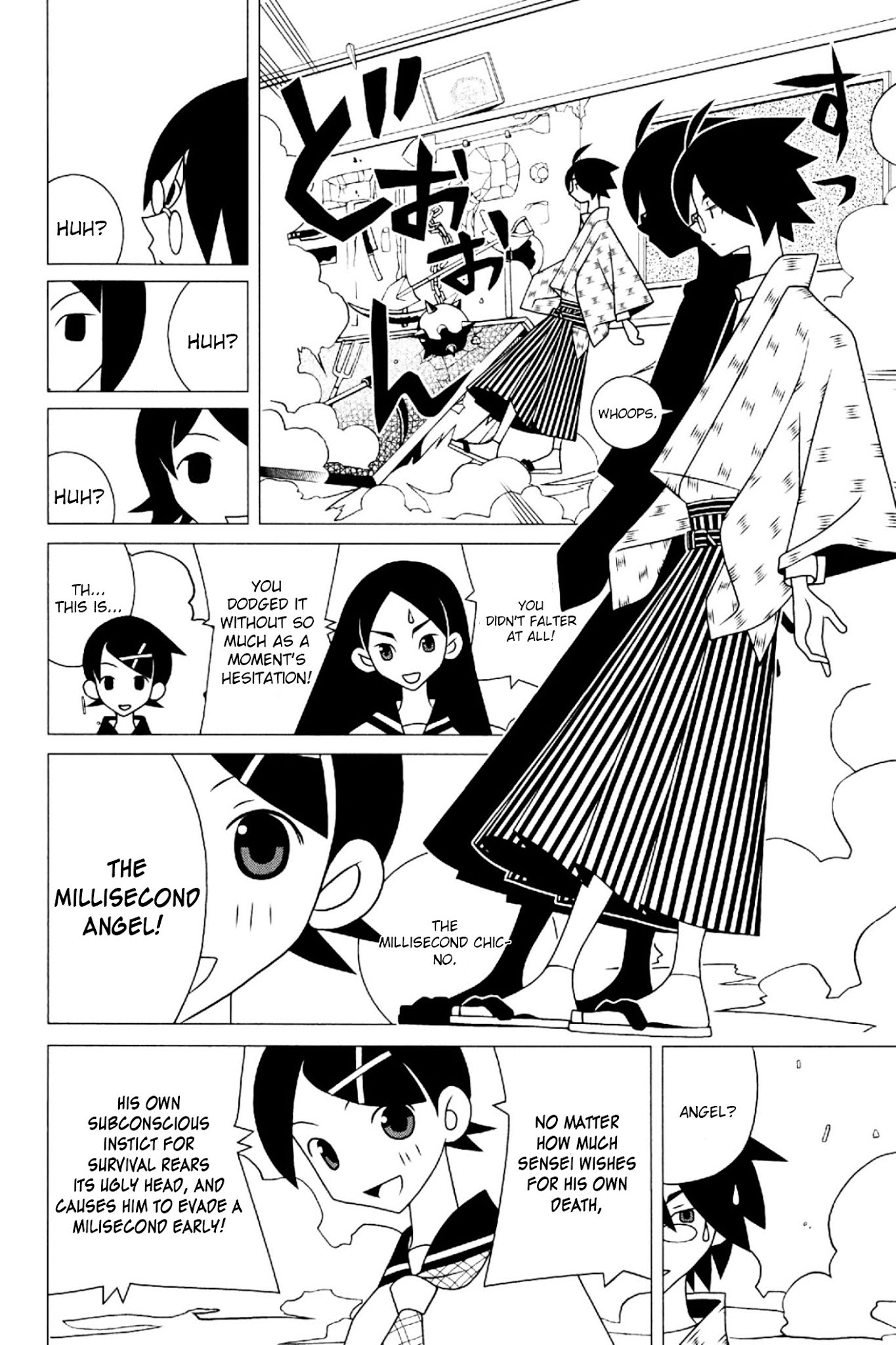 Sayonara Zetsubou Sensei Chapter 199 page 9 - Chapter 199 : Heaven and Hell, in One Millisecond.