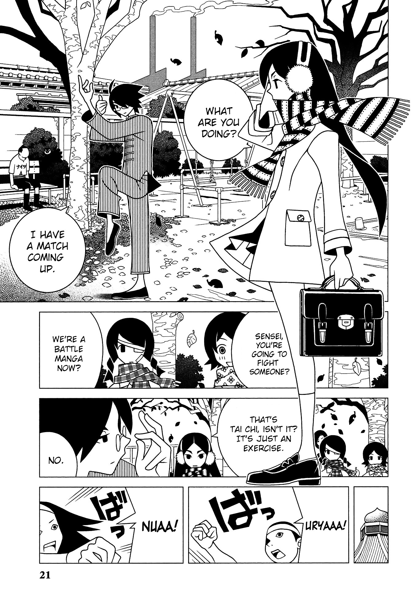 Sayonara Zetsubou Sensei Chapter 202 page 2 - Chapter 202 : The Opposite Ring.