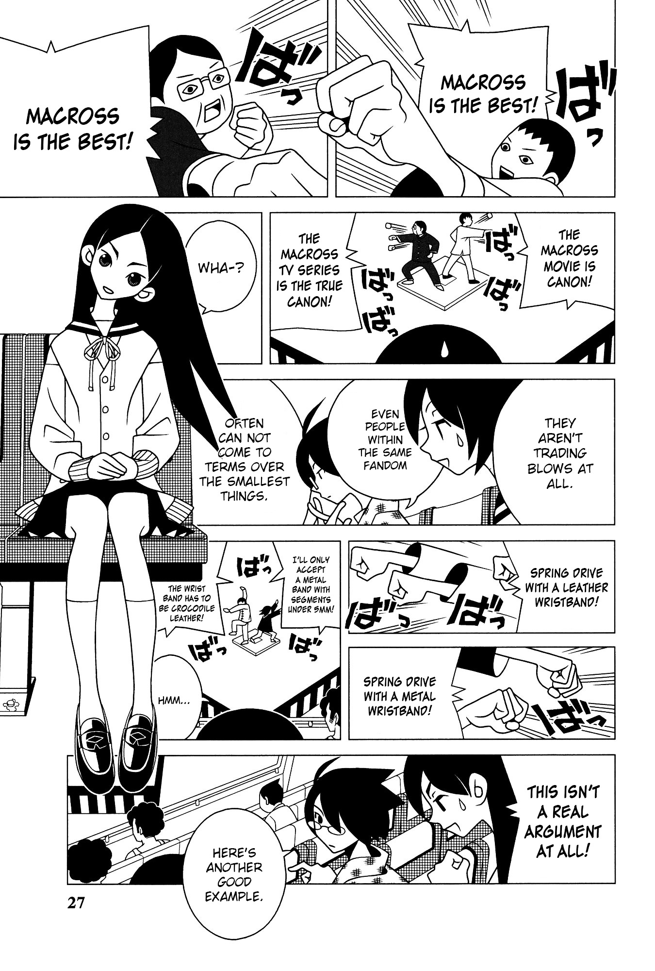Sayonara Zetsubou Sensei Chapter 202 page 8 - Chapter 202 : The Opposite Ring.
