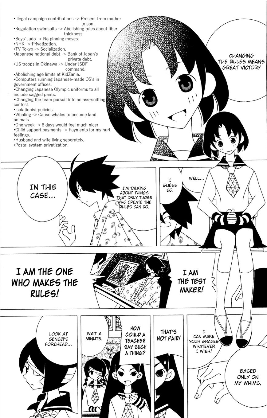 Sayonara Zetsubou Sensei Chapter 216 page 10 - Chapter 216 : Rules and Ears.